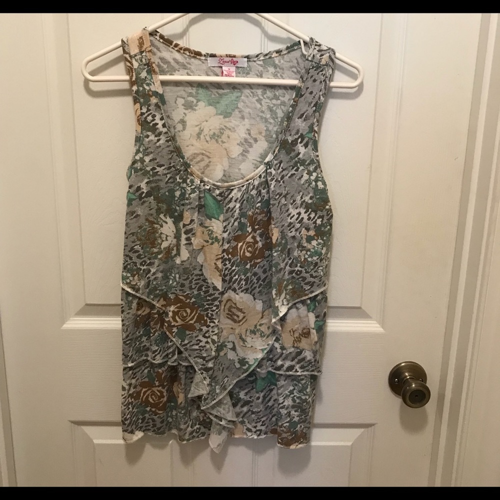Lena Floral Print Tank Top